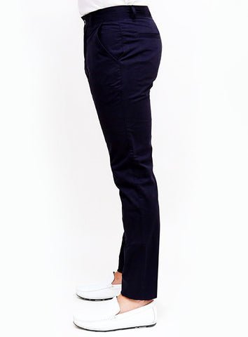 Slim Tapered Chino - Navy