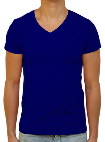 Slim V T-Shirt - Navy