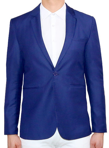 Modern Tailored Blazer - Navy