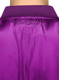 Prep Bomber Jacket - Royal Purple