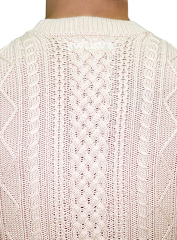 European Cable Knit - Sand