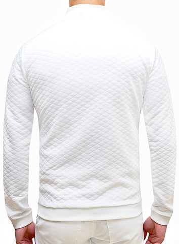 Prep Casual Bomber - White