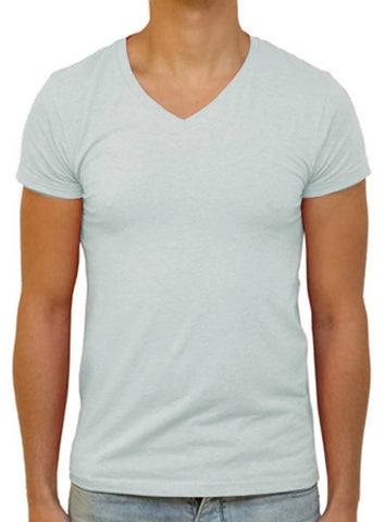 Slim V T-Shirt - Ash Grey