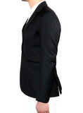 Modern Tailored Blazer - Black