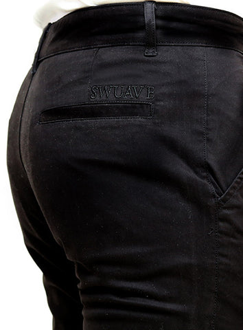 Slim Chino Short - Black