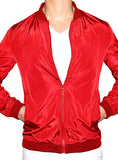 Prep Bomber Jacket - Deep Red