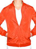 Prep Bomber Jacket - Flame Orange