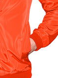 Prep Bomber Jacket - Flame Orange