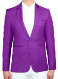 Modern Tailored Blazer - Royal Purple