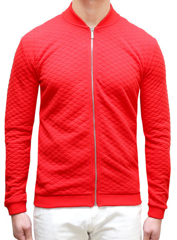 Prep Casual Bomber - Deep Red