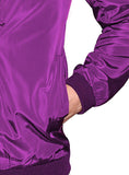 Prep Bomber Jacket - Royal Purple