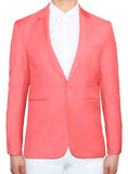 Modern Tailored Blazer - Salmon