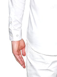 Slim Fitted Dress Shirt - White
