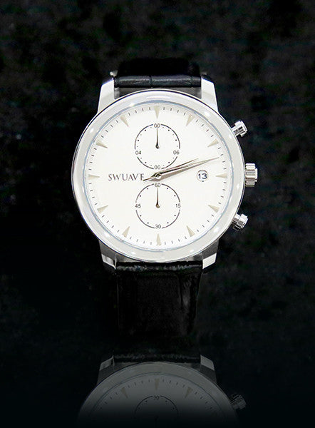 The Swuav'e Tiempo Watch - Black/Silver