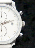 The Swuav'e Tiempo Watch - White/Silver